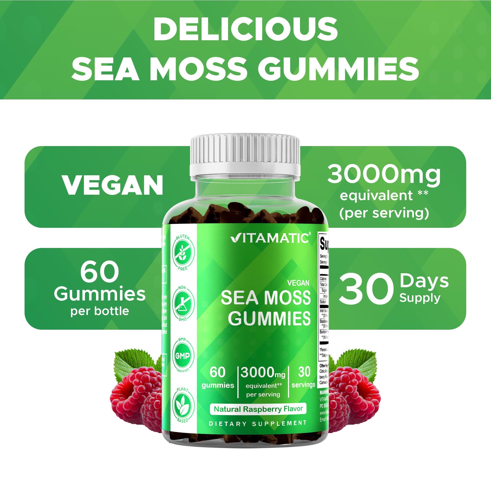 Uso diario fácil con Vitamatic gominolas para energía