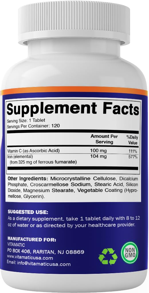 Vitamatic Hecho en EE. UU., control de calidad.