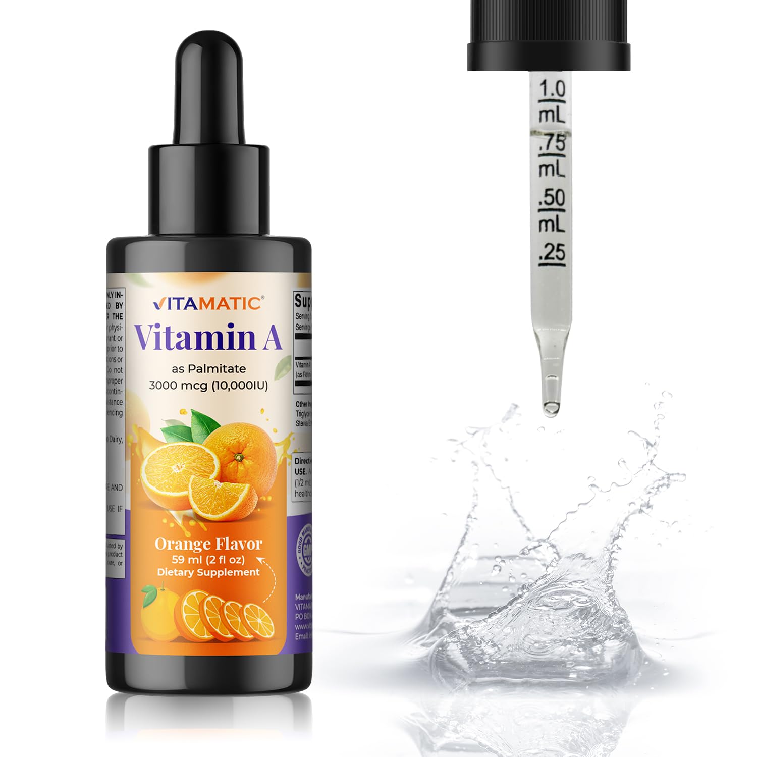 Producto Vitamatic fabricado en Estados Unidos bajo cGMP