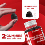 Vitamatic con glucosamina, condroitina MSM y vitamina E para articulaciones