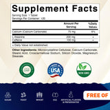 Vitamatic L-Teanina 200mg con cafeína 100mg, etiqueta del producto, claridad mental a lo largo del día
