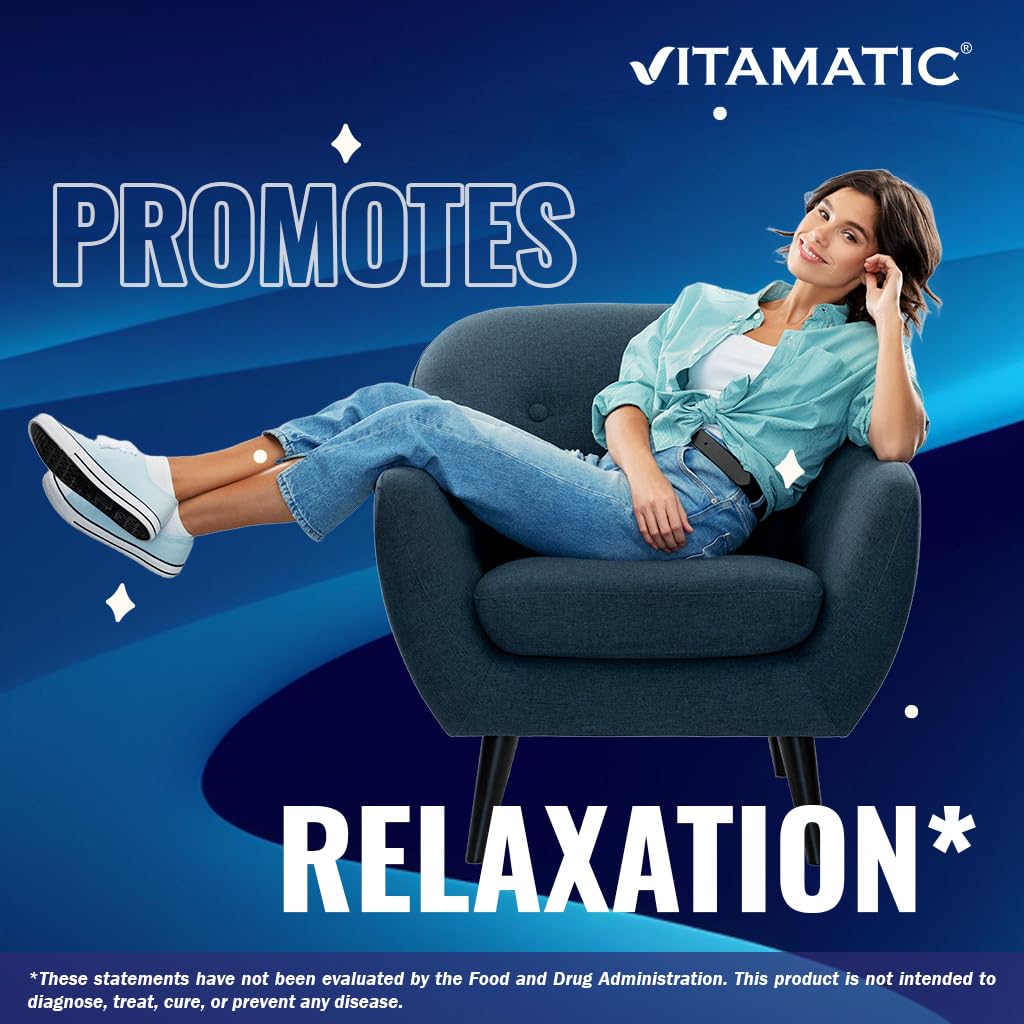 Vitamatic L-Theanine sin Gluten, apto para dietas sensibles.