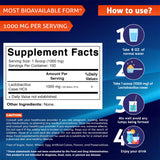 Vitamatic Lactobacillus Casei Probiótico Polvo cuchara medidora mostrando porción diaria para uso práctico