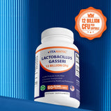Cápsulas DRcaps de Vitamatic protegiendo los ingredientes del ácido estomacal.