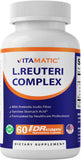 Vitamatic Lactobacillus Reuteri, cápsulas 22 mil millones CFU para uso diario