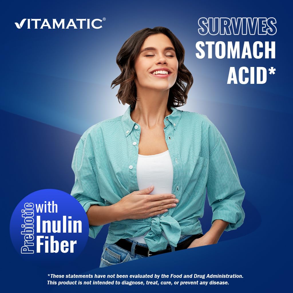 Vitamatic Lactobacillus Reuteri Complex: fabricación en EE. UU. con altos estándares.