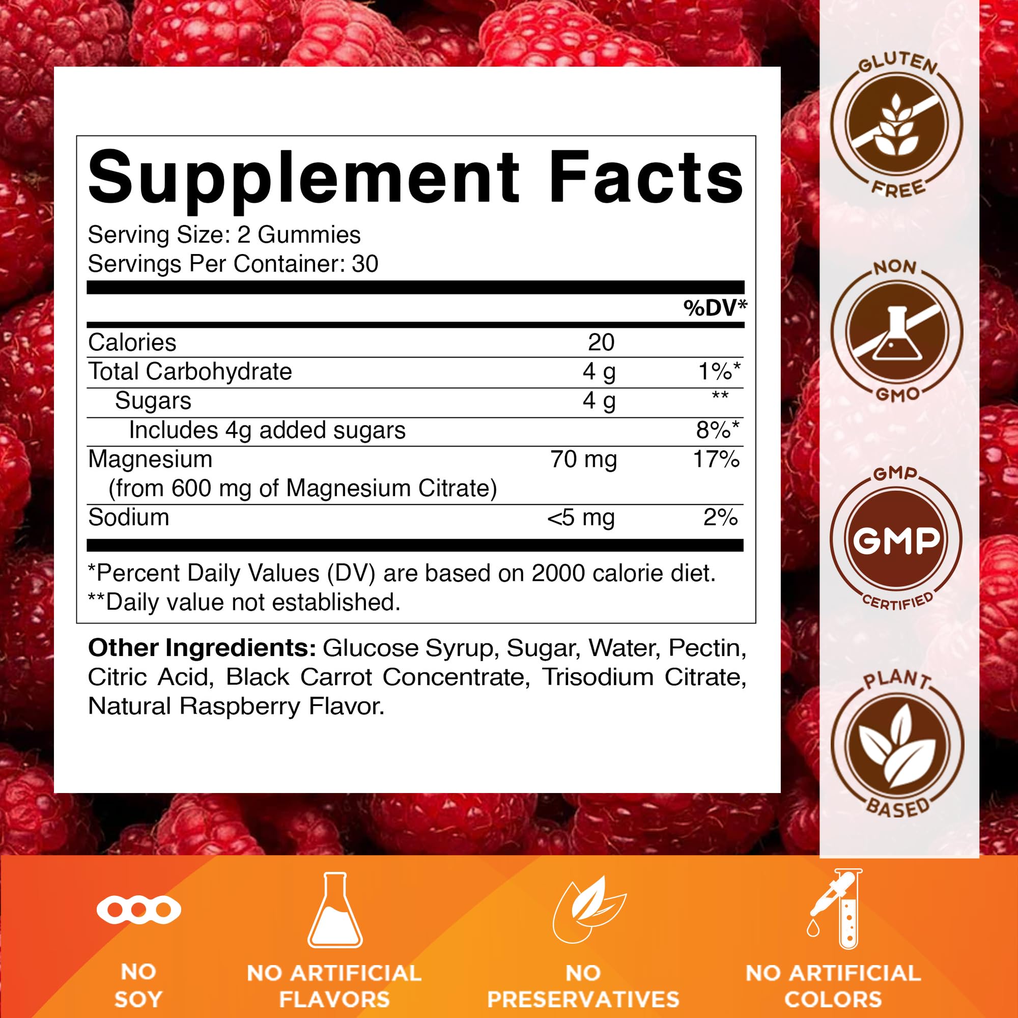 Gominolas Vitamatic Magnesio 600 mg por porción para energía sostenida