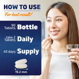 Vitamatic Magnesio Malato 2000 mg, con B6 para absorción óptima.