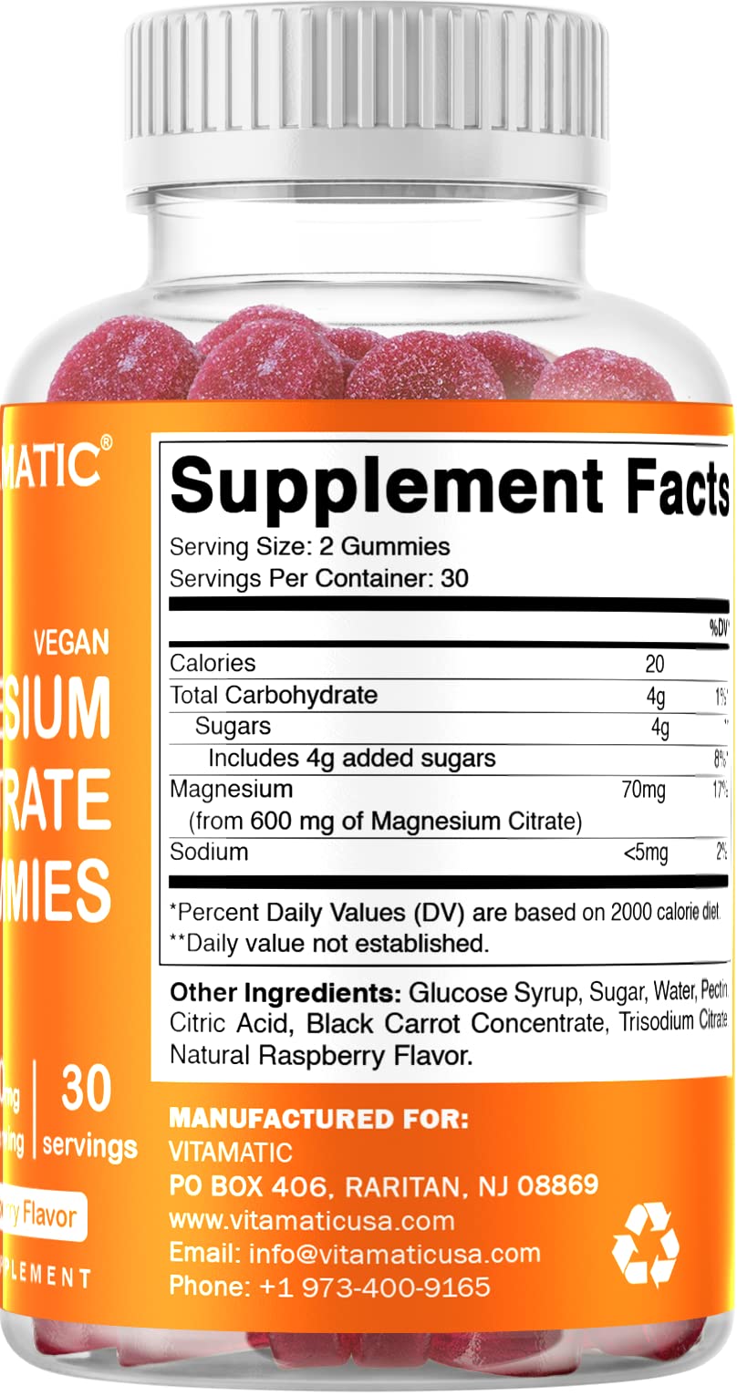 Vitamatic Magnesio para uso diario y relajación