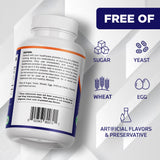 Vitamatic manos sosteniendo cápsula blanda, fácil de ingerir.