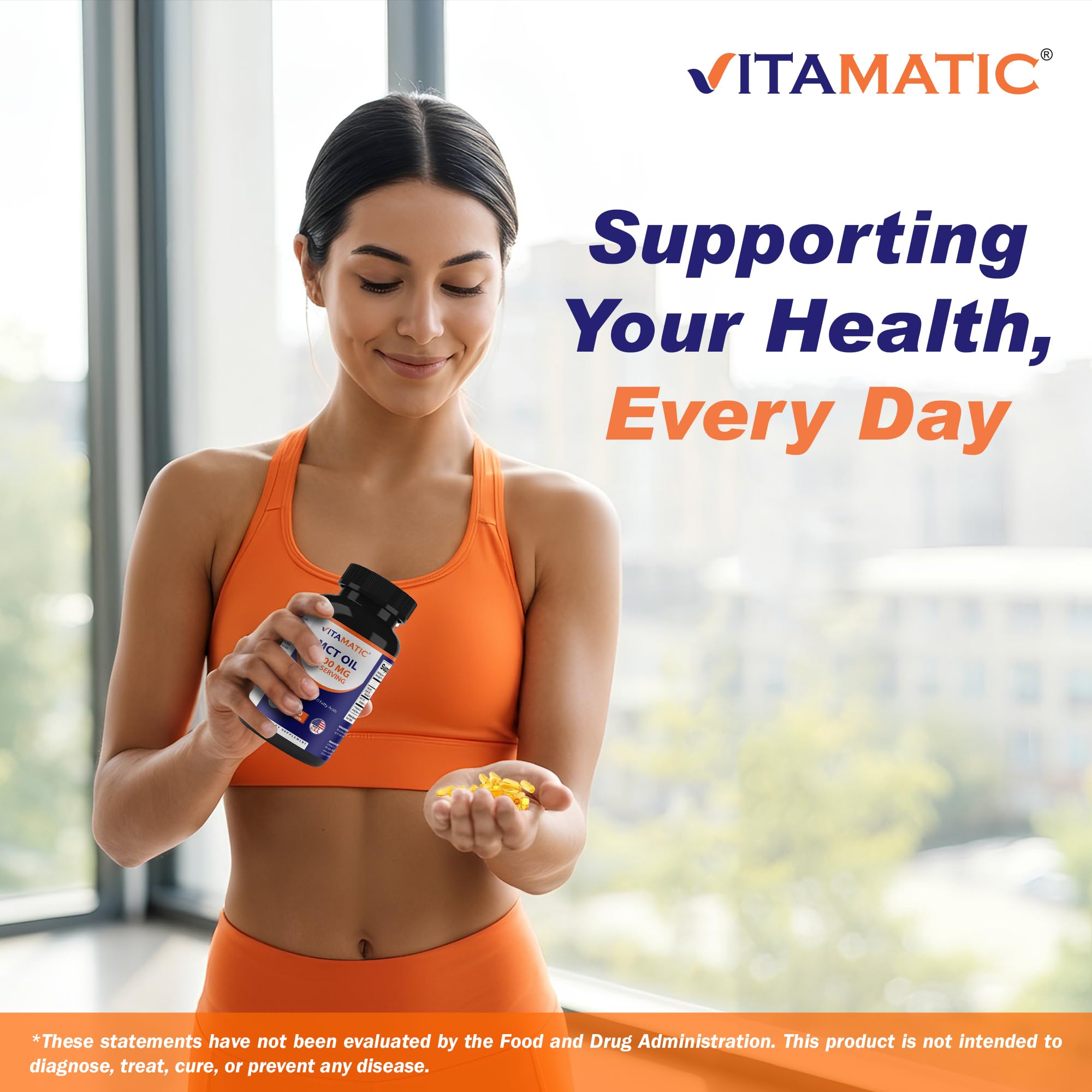 Vitamatic MCT Cápsulas: gluten free, opción para sensibilidades