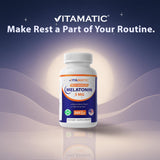 Vitamatic Melatonina 3 mg, envase de 365 tabletas, suministro anual