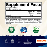 Vitamatic Melatonina 3 mg, disolución rápida, sabor bayas
