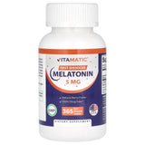 Vitamatic Melatonina: botella para uso diario con 365 tabletas