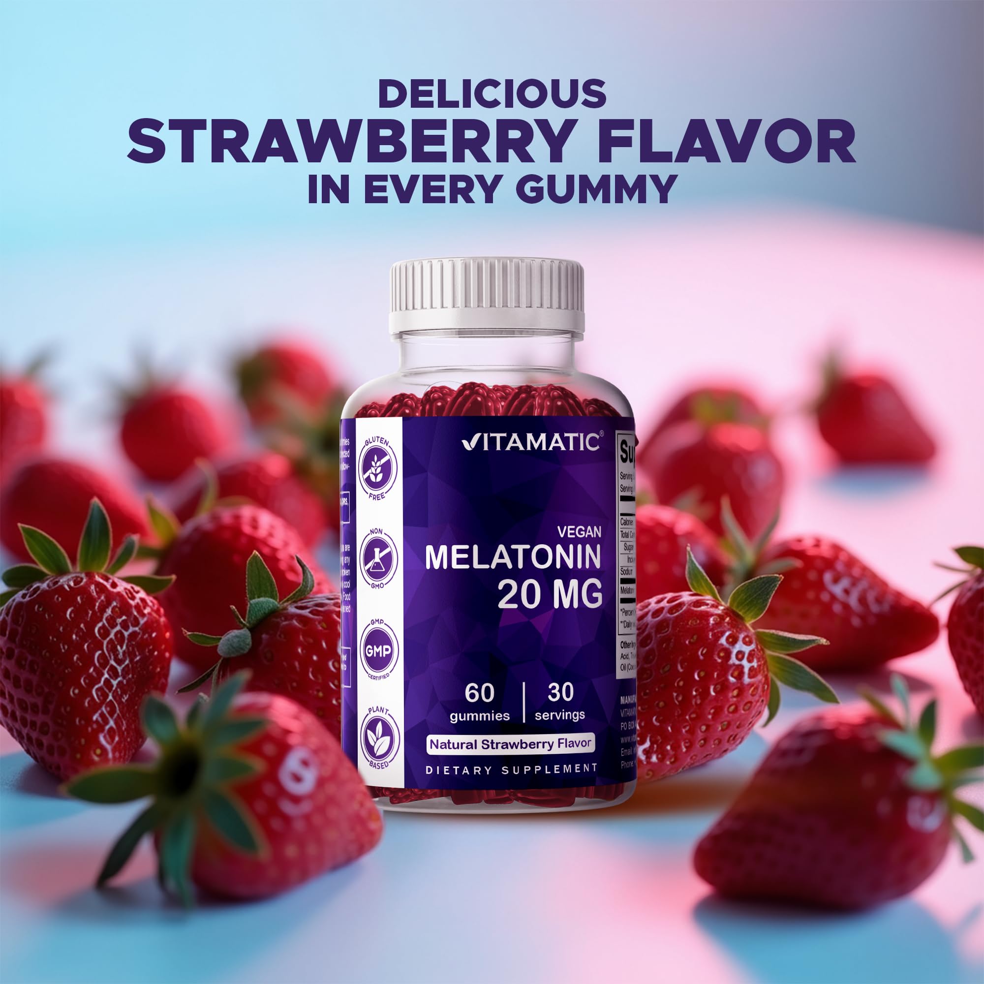 Vitamatic sin soja ni colorantes artificiales para una experiencia limpia
