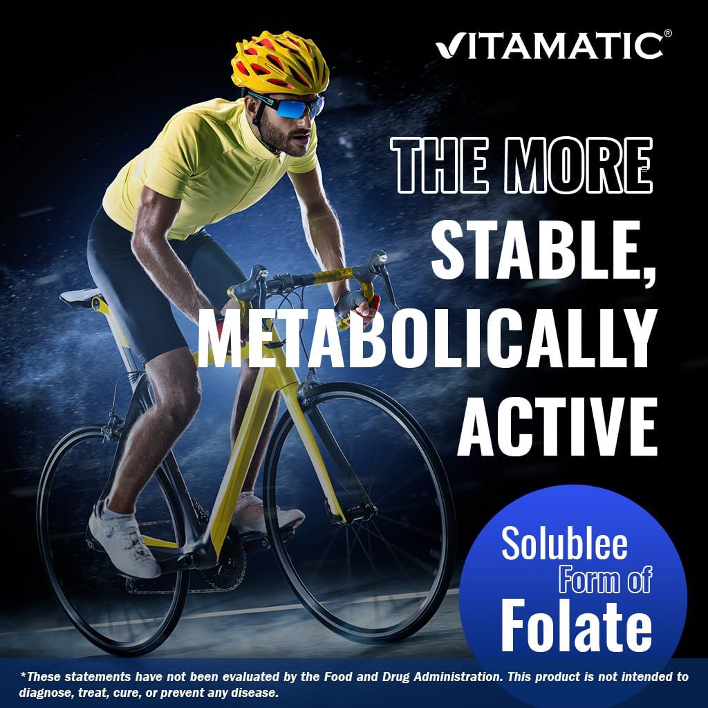 Vitamatic Metil Folato: insignia sin gluten