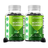 Gomitas Vitamatic Moringa en empaque de botella para snack saludable
