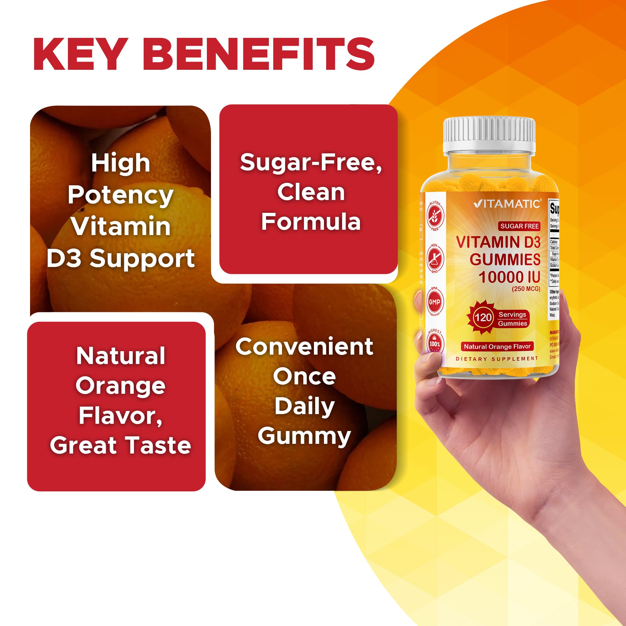 Vitamatic sello GMP y FDA registrado, garantía de calidad