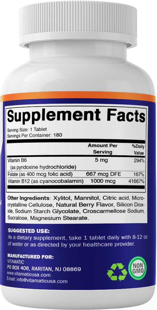 Vitamatic sin colorantes ni conservantes, tabletas