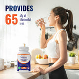 Vitamatic empaque exterior, fabricación en Estados Unidos