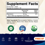Vitamatic tabletas de magnesio gluconato para uso diario y soporte nervioso.