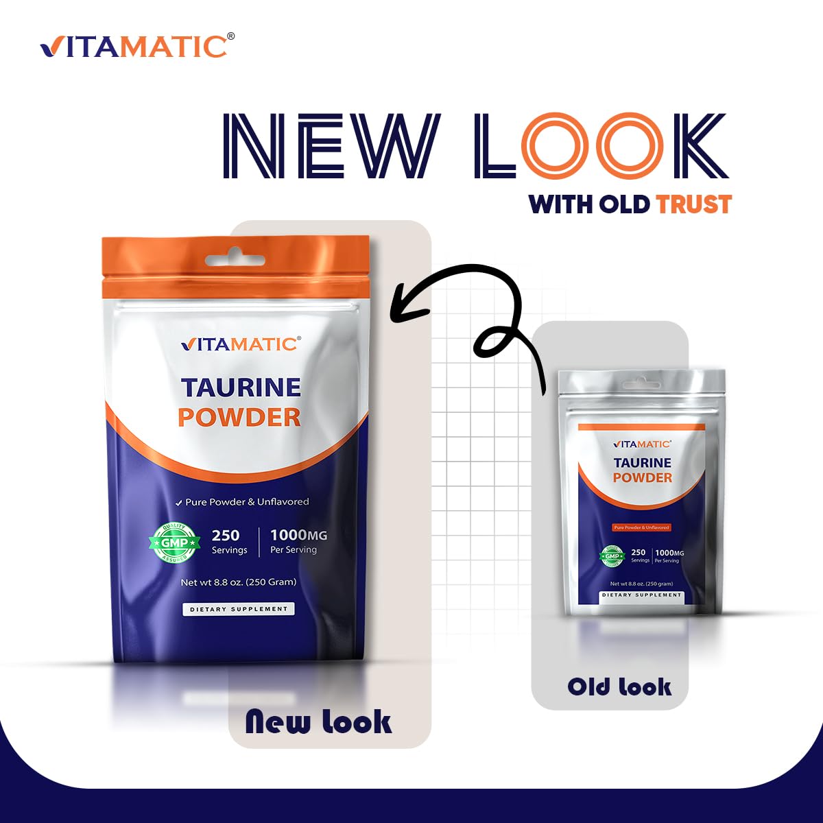 Vitamatic Taurina 1000mg: tableta fácil de tragar para días ocupados.