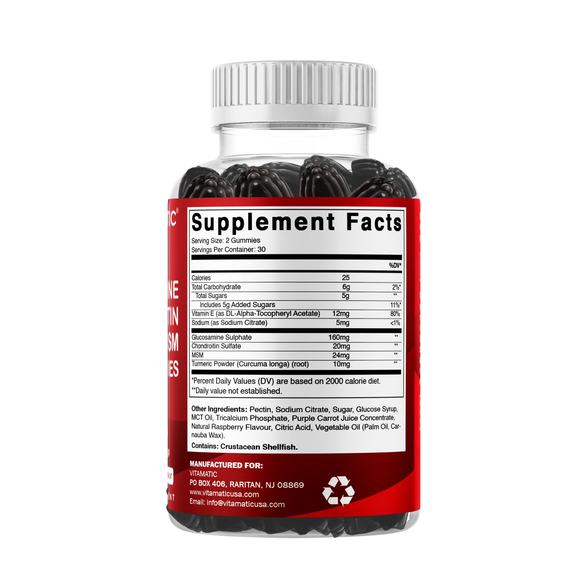 Uso diario fácil con gomitas Vitamatic