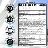 Vitamax ácido hialurónico para piel hidratada.