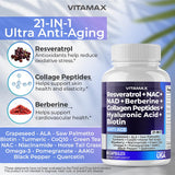 Vitamax cápsulas diarias para rutina sostenida y práctica