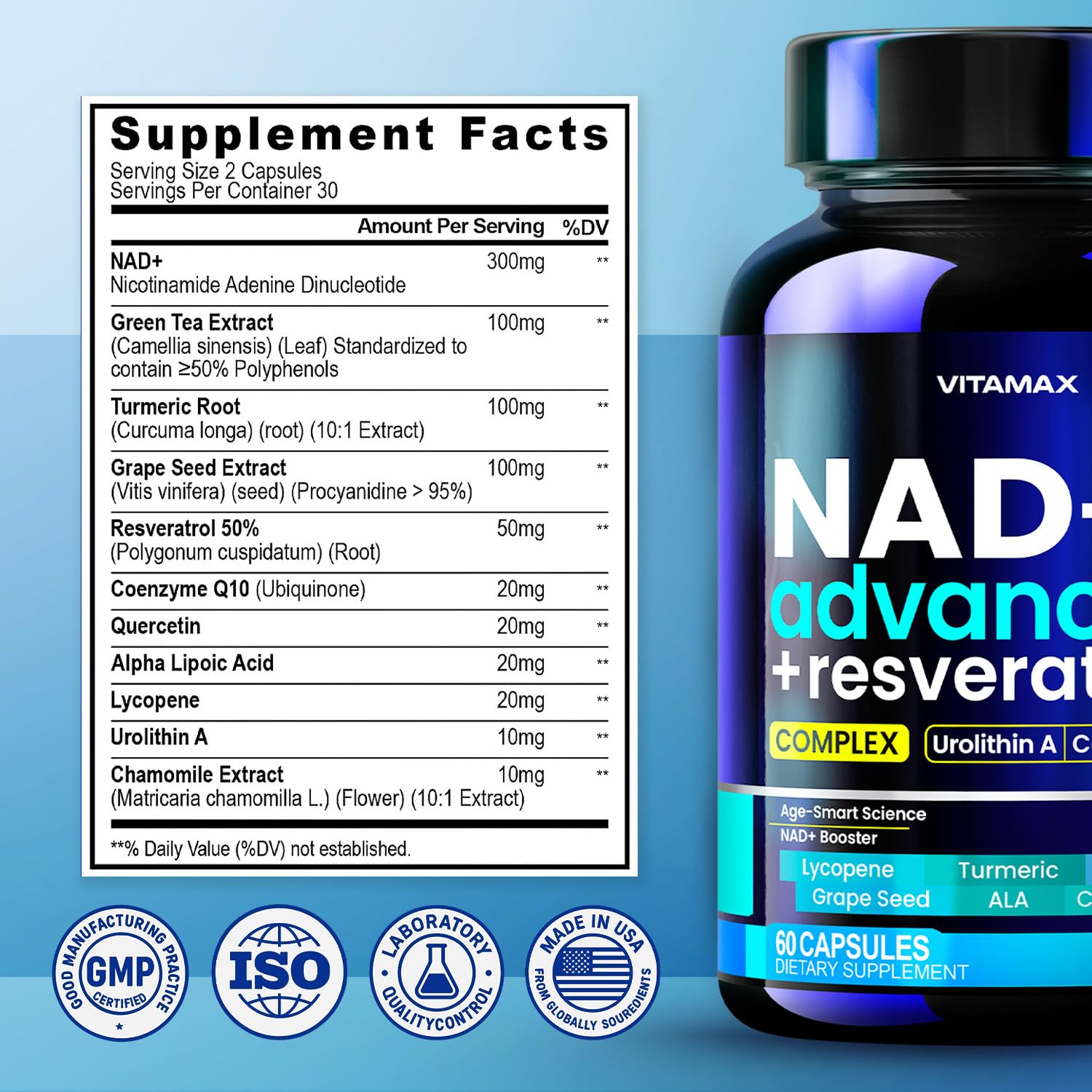 Vitamax cúrcuma raíz, cápsulas para bienestar diario.