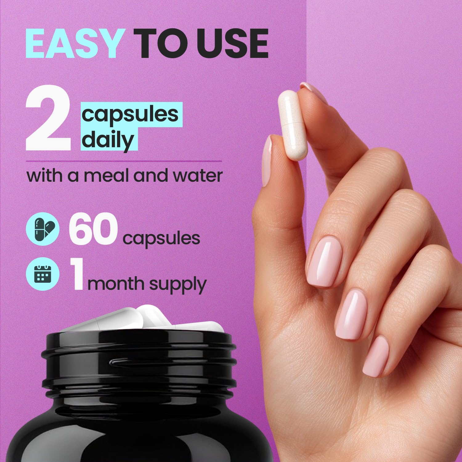 Vitamax empaque limpio y libre de gluten para tranquilidad.