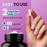 Vitamax empaque limpio y libre de gluten para tranquilidad.