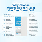 VitaMedica Arnica Montana 30X: proceso de fabricación y calidad clínica.