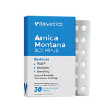 VitaMedica Arnica Montana 30X: tabletas disolución rápida para alivio suave.