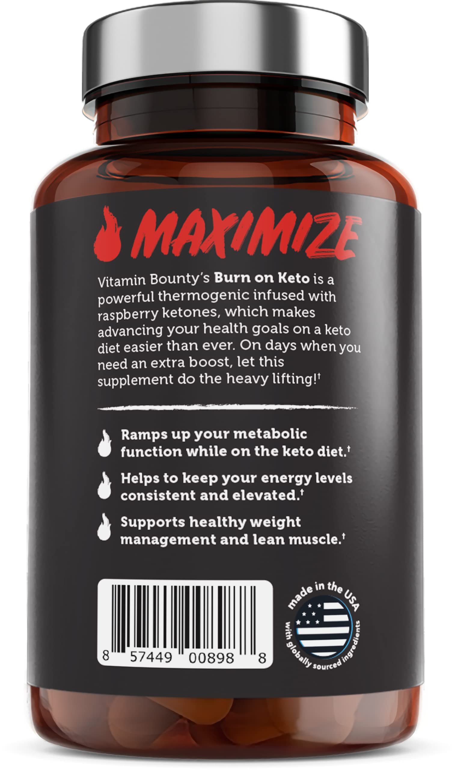 Vitamin Bounty Burn On: recomendado como pre-entrenamiento para energía