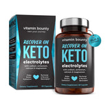 Vitamin Bounty Recover On Keto: cápsulas de electrolitos para keto y hidratación rápida.