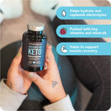 Vitamin Bounty Recover On Keto: ayuda a mantener hidratación durante la dieta cetogénica.