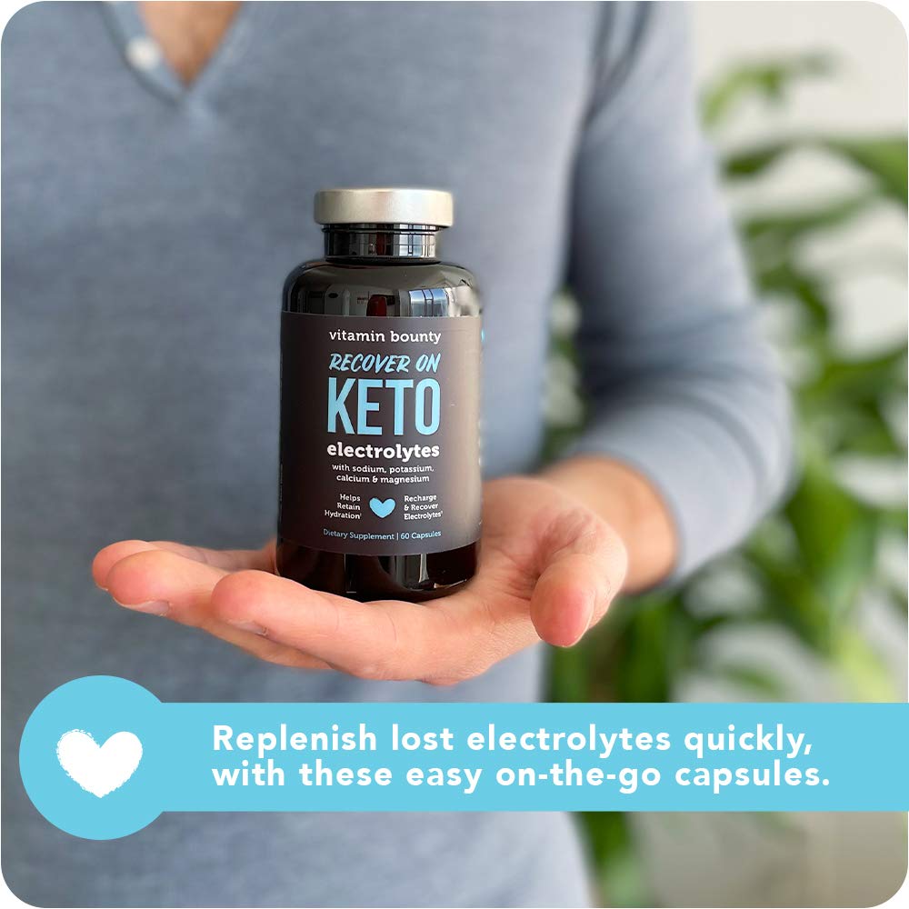 Vitamin Bounty Recover On Keto: complemento sin azúcar para hidratar durante el ejercicio.