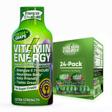 Vitamin Energy botella uva, dosis energizante para empezar la mañana