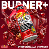 Vitamin Energy Burner+ listo para pre entrenamientos para enfoque y rendimiento