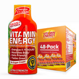 Vitamin Energy Enfoque+ Botella con sabor frutal para energía rápida y enfoque sostenido
