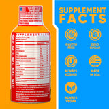 Vitamin Energy, envase naranja, visual atractivo para consumo rápido.