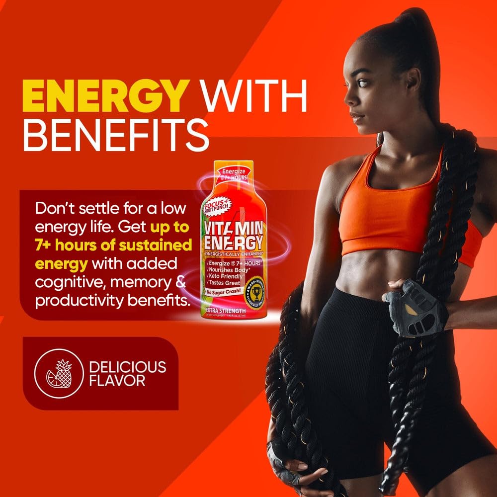 Vitamin Energy estante 48 unidades, compra conveniente para tu rutina.
