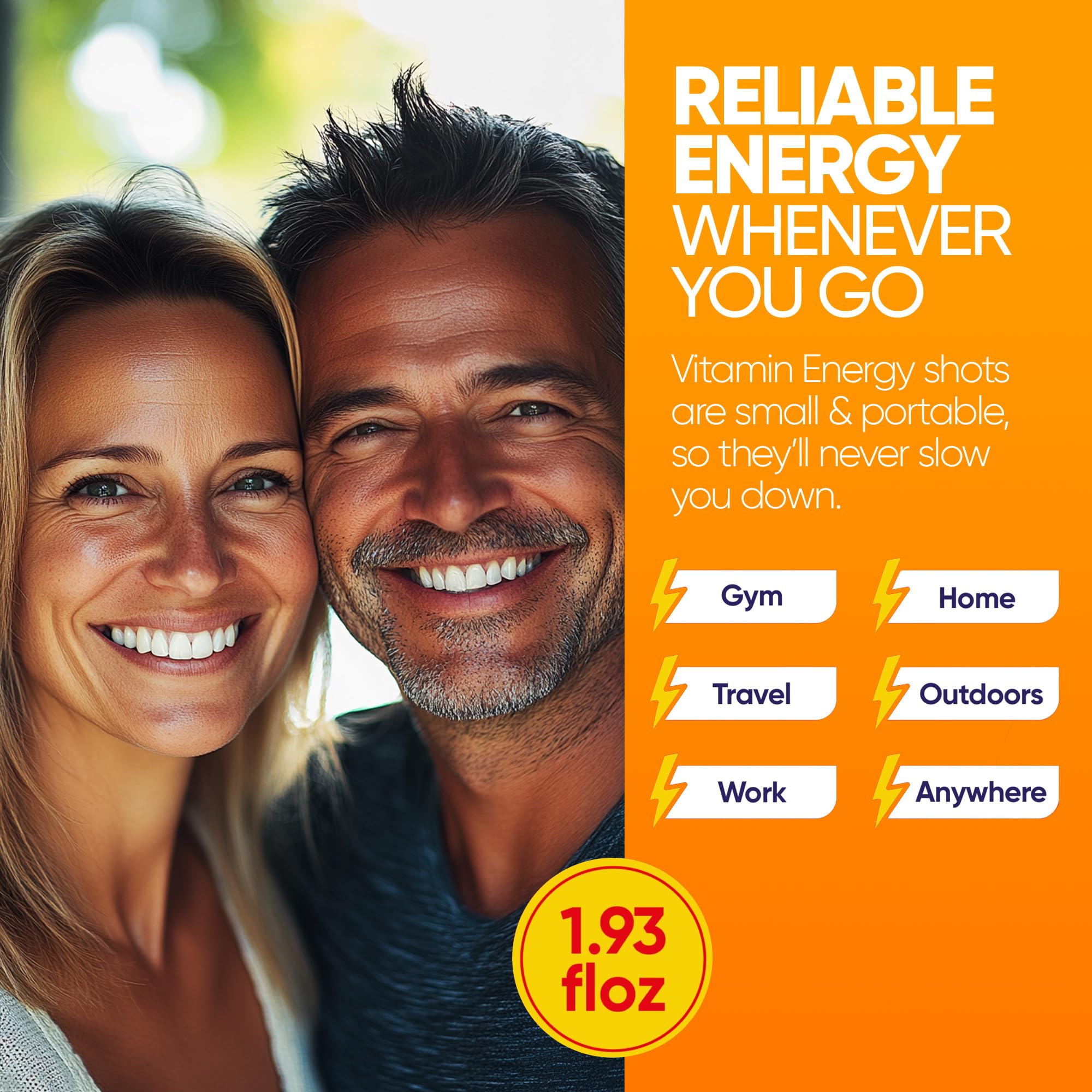 Vitamin Energy, etiqueta inmunidad resalta nutrientes para uso diario.