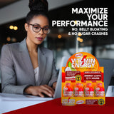 Vitamin Energy Focus+ ingredientes vitaminas B CoQ10 fruta-punch para energía
