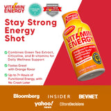 Vitamin Energy, paquete de 24 unidades ideal para usar durante el día.