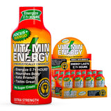 Vitamin Energy Focus+ Mango, empaque de 12 unidades, energía sostenida para la jornada