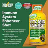 Vitamin Energy Shot Mango en movimiento, pensado para estilo de vida activo.