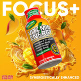 Vitamin Energy Focus+ Mango, uso portátil para productividad y concentración