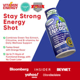 Vitamin Energy Shot Paquete 12, visible, perfecto para programar energía diaria